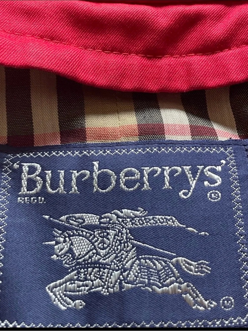 Vintage Burberrys Double Breasted Trench Coat With Removable Wool Nova Liner - Picture 8 of 14